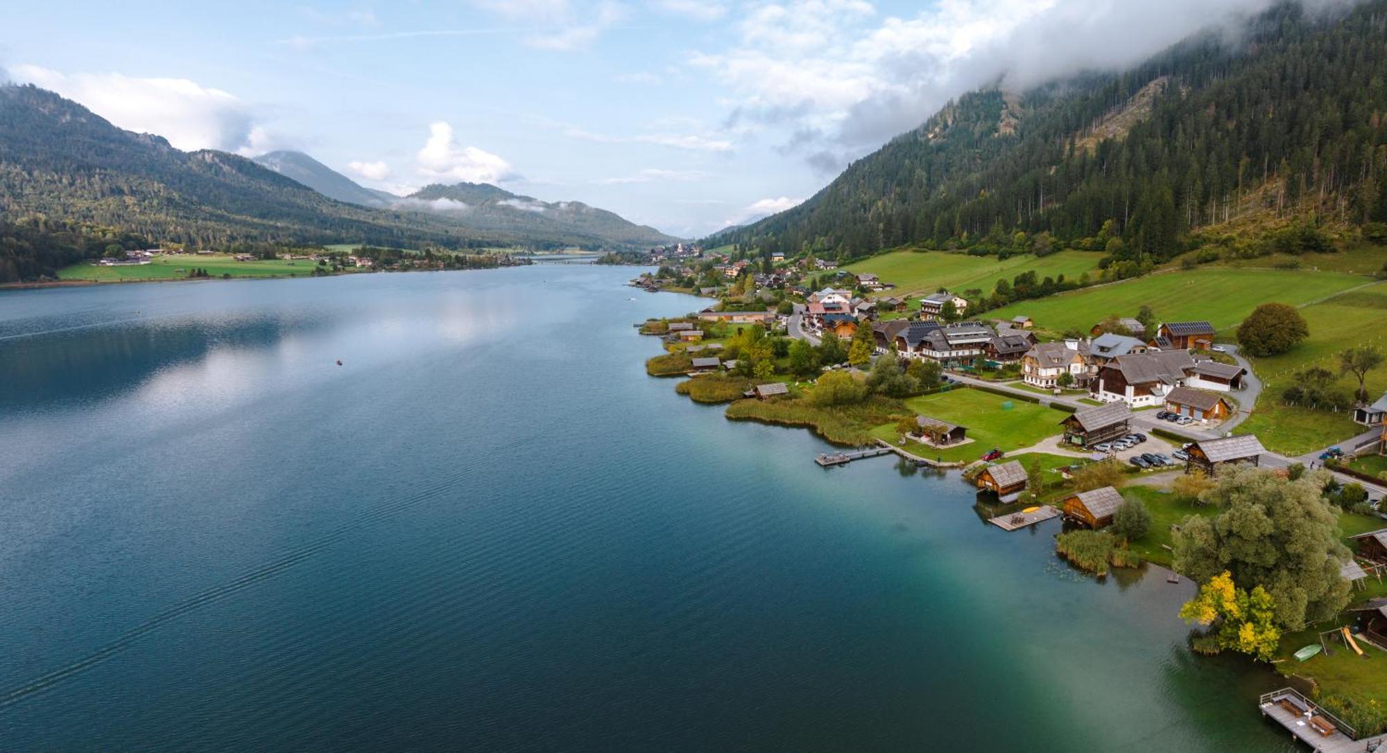 Hotel Stampferhof Weissensee Exterior foto
