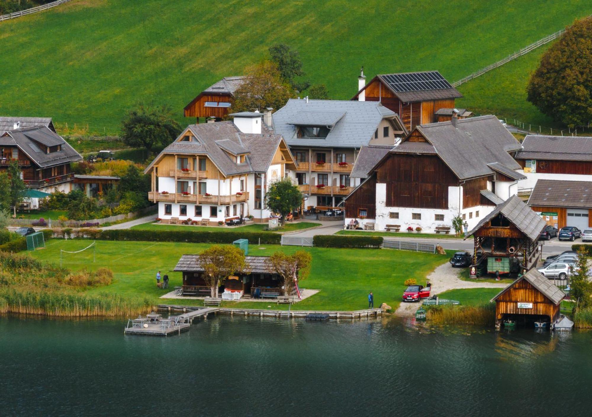 Hotel Stampferhof Weissensee Exterior foto