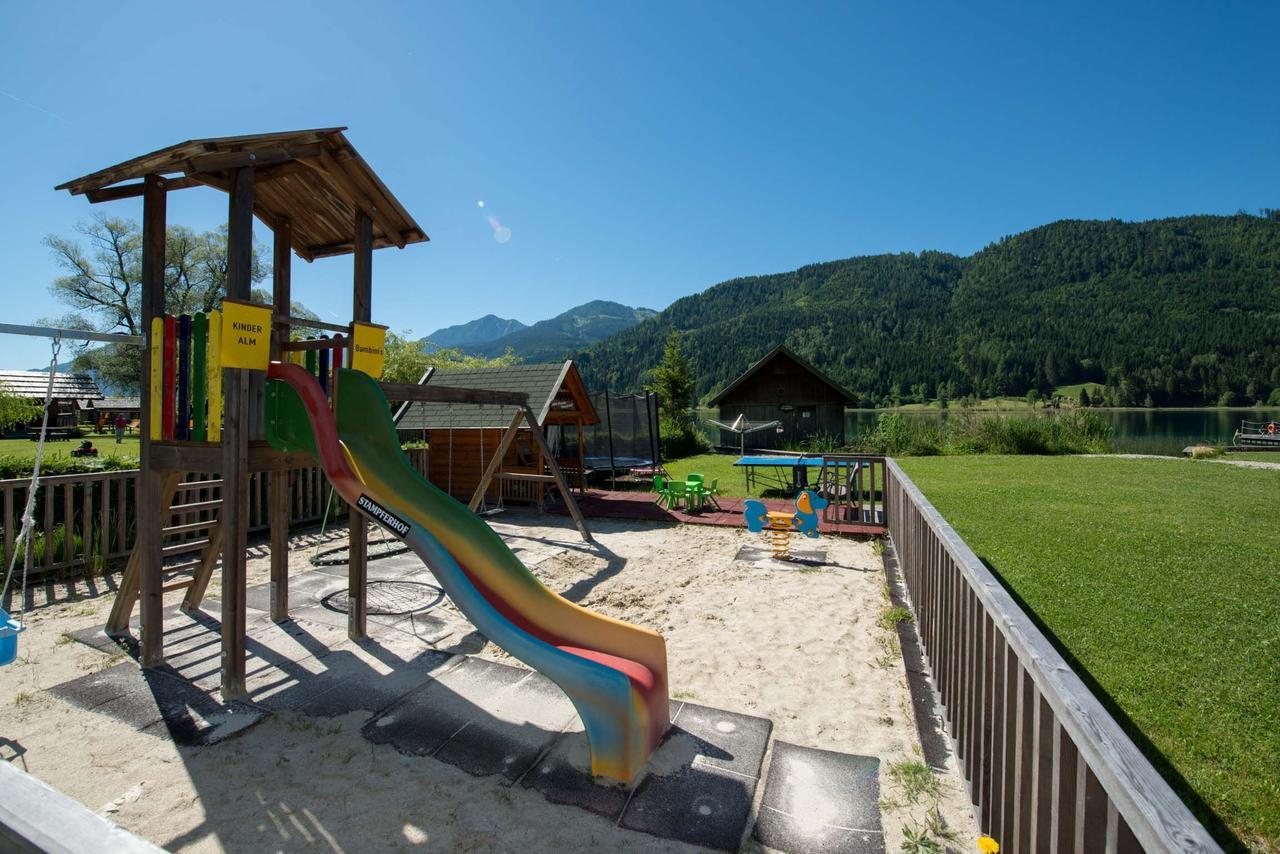 Hotel Stampferhof Weissensee Exterior foto